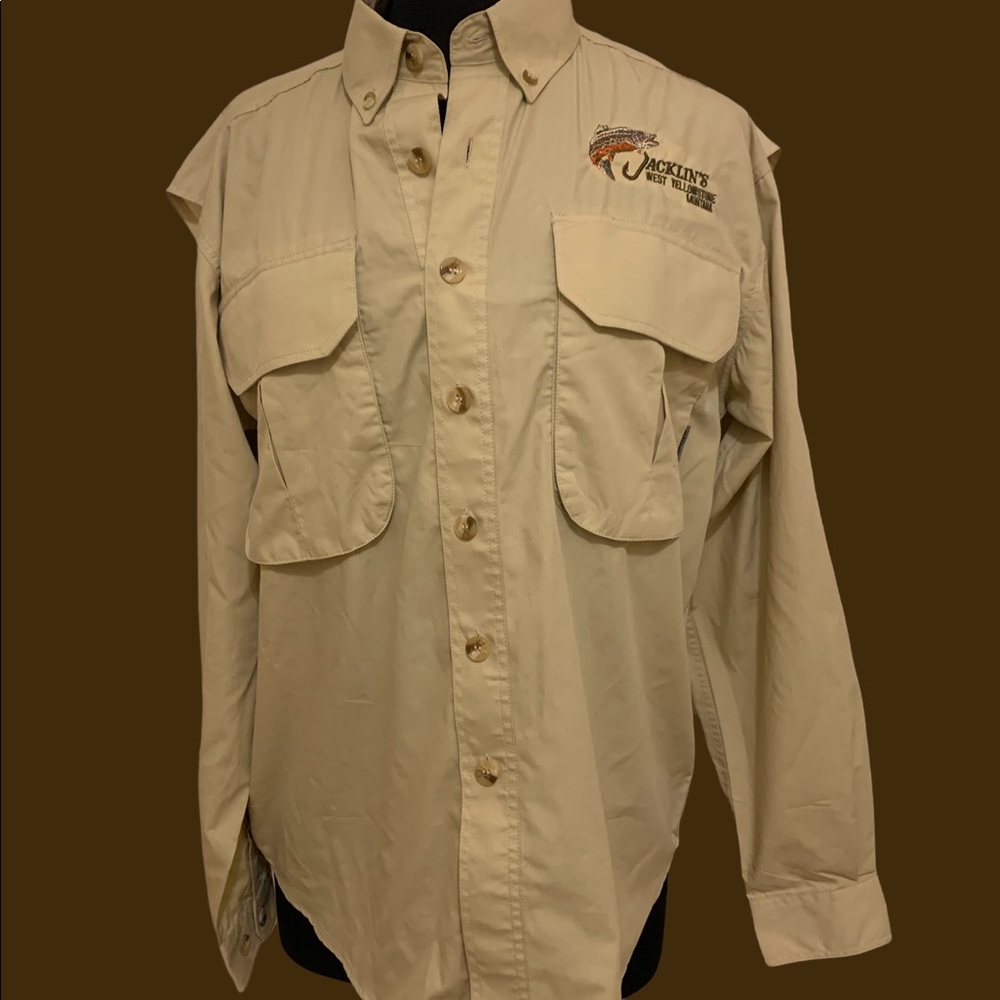 5 for $30.  Jacklin’s West Yellowstone Montana Fishing Shirt